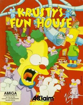 Krusty's Fun House box cover front